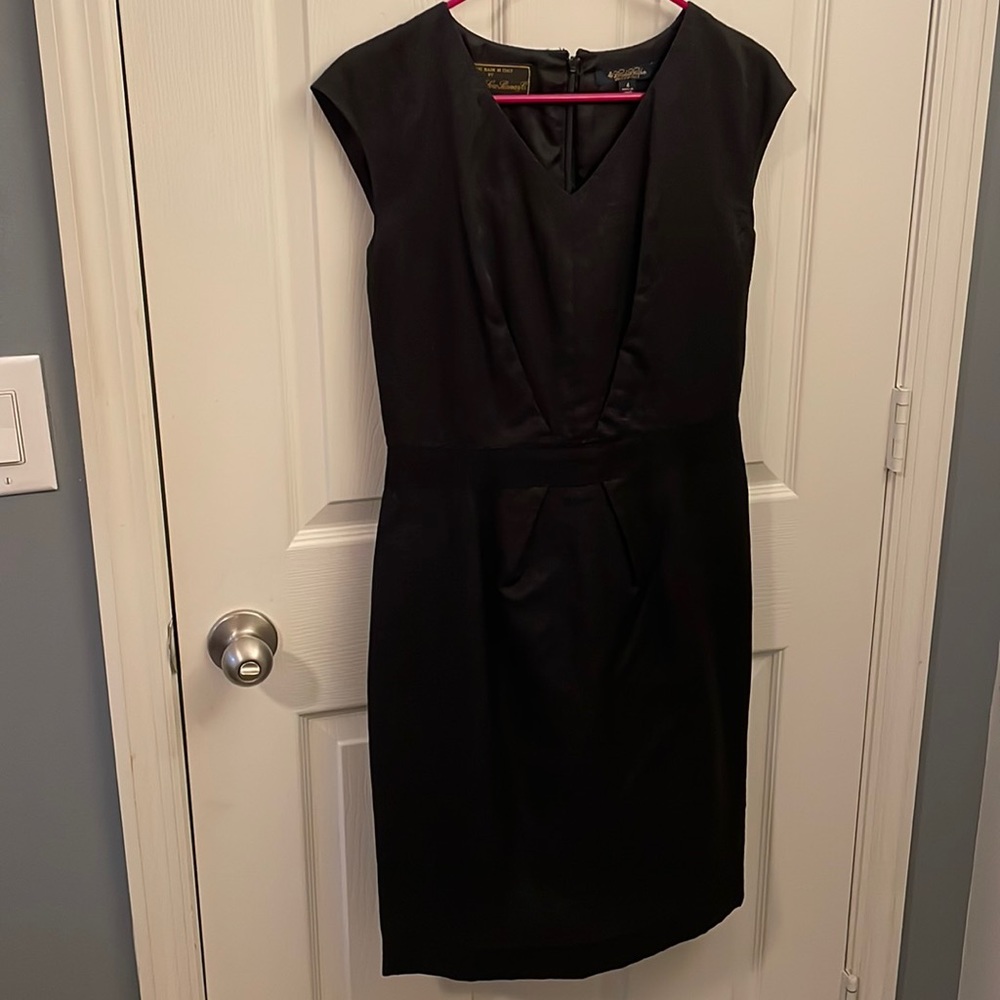 Brooks brothers black dress